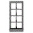 #2541 4/4 Double Hung Window (12 Pieces)